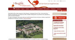 Desktop Screenshot of bergerie-villarceaux.org